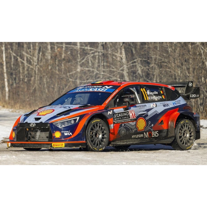 IXO Hyundai i20 N Rally1 n°11 Neuville Monte Carlo 2022