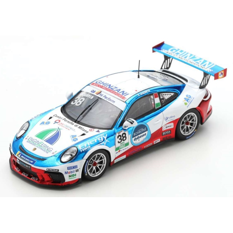 SPARK Porsche 911 GT3 Cup n°38 Iaquinta Porsche Carrera Cup Italia Champion 2020
