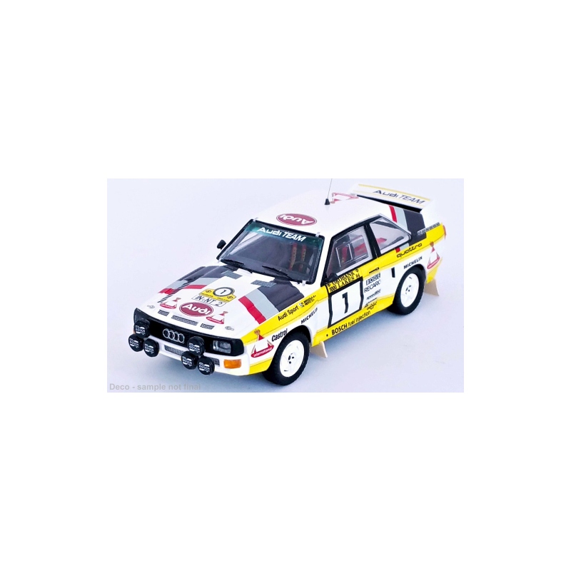 TROFEU Audi Sport quattro n°1 Mikkola 1000 Lakes 1984 (%)