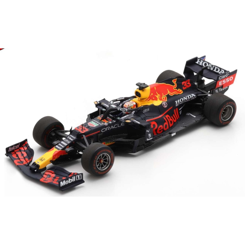 SPARK Red Bull RB16B n°33 Verstappen Vainqueur Abu Dhabi 2021