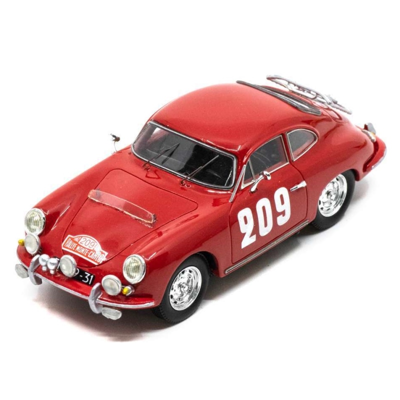 SPARK Porsche 356B T5 1600 n°209 Dooijes Monte Carlo 1962