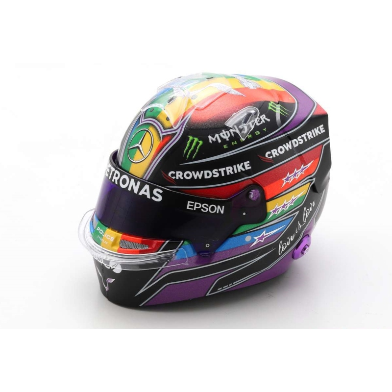 SPARK Casque Lewis Hamilton Mercedes Abu Dhabi 2021