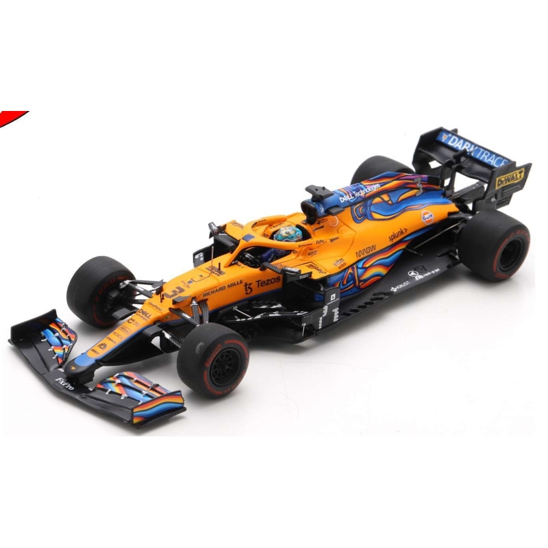 SPARK McLaren MCL35M n°3 Ricciardo Abu Dhabi 2021