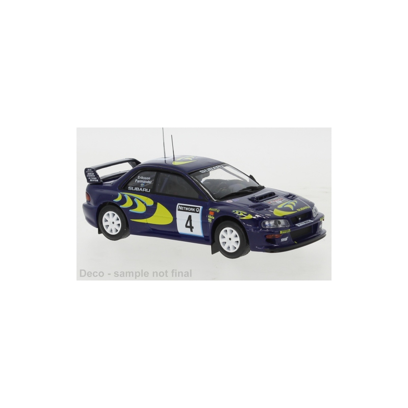 IXO Subaru Impreza S5 WRC n°4 Eriksson RAC 1997