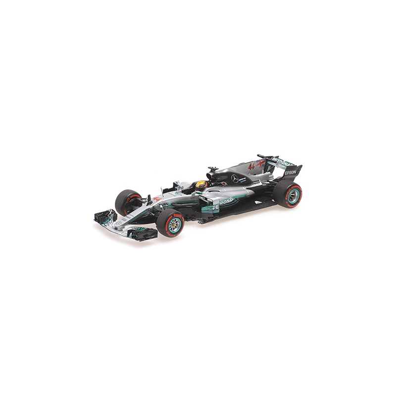 MINICHAMPS Mercedes W08 Hamilton Champion du Monde 2017