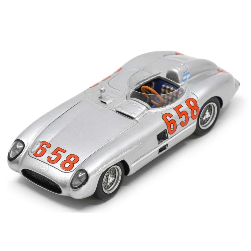 SPARK Mercedes 300 SLR n°658 Fangio Mille Miglia 1955