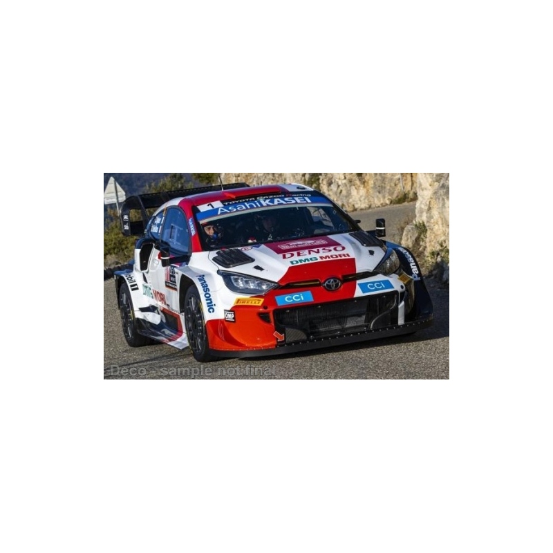 IXO Toyota GR Yaris Rally1 n°1 Ogier Monte Carlo 2022