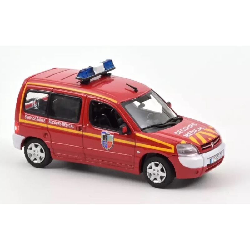NOREV Citroën Berlingo 2004 Pompiers - Secours Médical