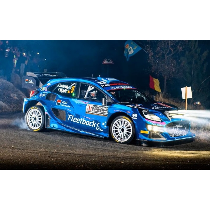 SPARK Ford Puma Rally1 n°9 Serderidis Monte Carlo 2023