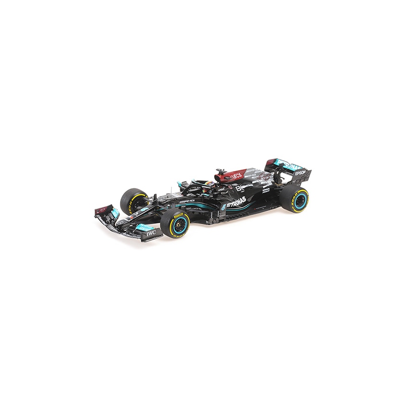 MINICHAMPS 1:18 Mercedes W12 E Hamilton Winner Qatar 2021