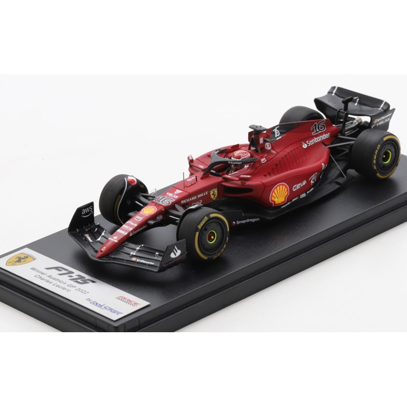 LOOKSMART Ferrari F1-75 Leclerc Winner Spielberg 2022