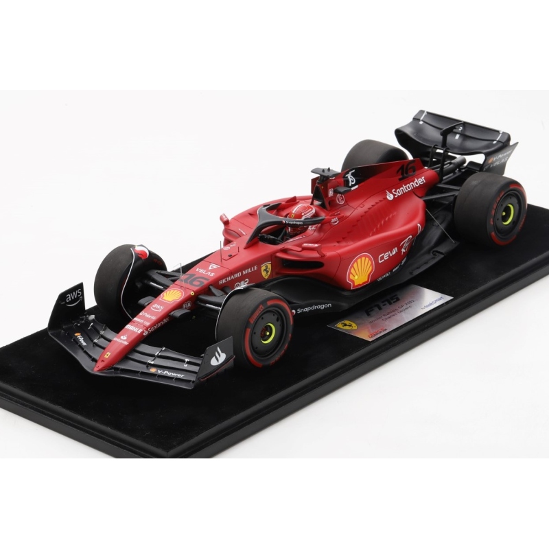 LOOKSMART 1/18 Ferrari F1-75 Leclerc Vainqueur Bahrain 2022