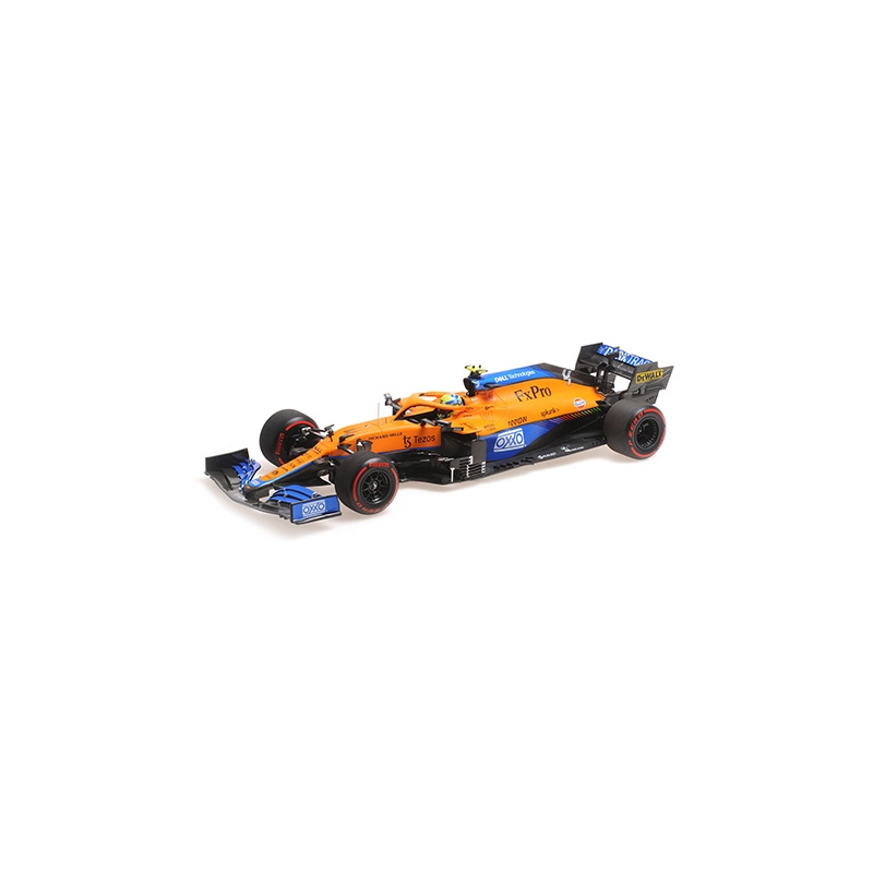 MINICHAMPS 1:18 McLaren MCL35M Norris Russia 2021