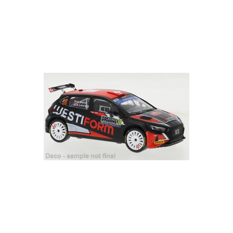 IXO Hyundai i20 N Burri WRC2 Monte Carlo 2023
