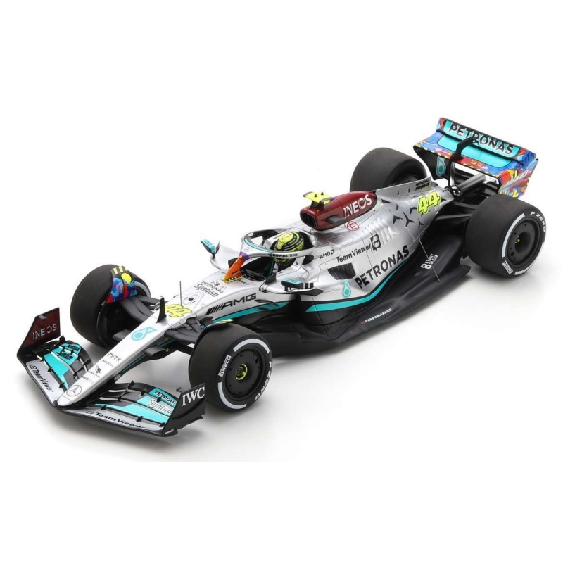 SPARK 1:18 Mercedes AMG W13 E n°44 Hamilton Miami 2022