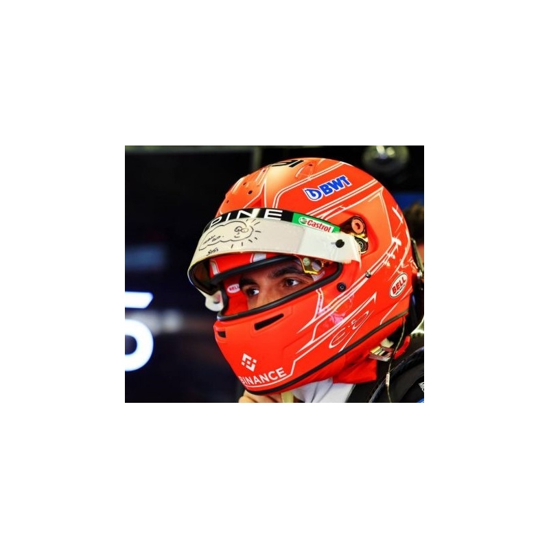 SPARK Helmet Esteban Ocon Monaco 2023 (%)