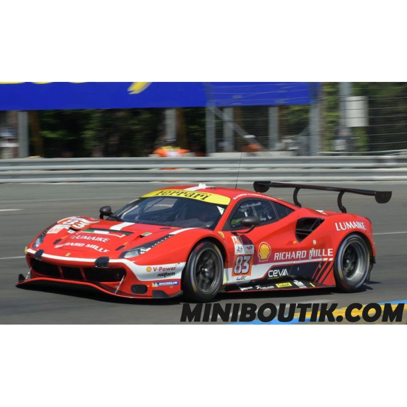 LOOKSMART Ferrari 488 GTE n°83 24H Le Mans 2023 (%)