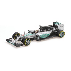 MINICHAMPS Mercedes W06 Hamilton Champion du Monde 2015