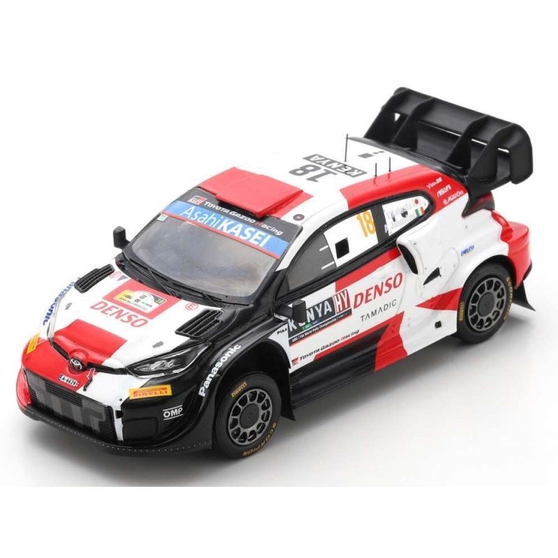 SPARK Toyota GR Yaris Rally1 n°18 Katsuta Safari Kenya 2022
