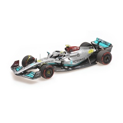MINICHAMPS Mercedes W13 Hamilton Bahrain 2022