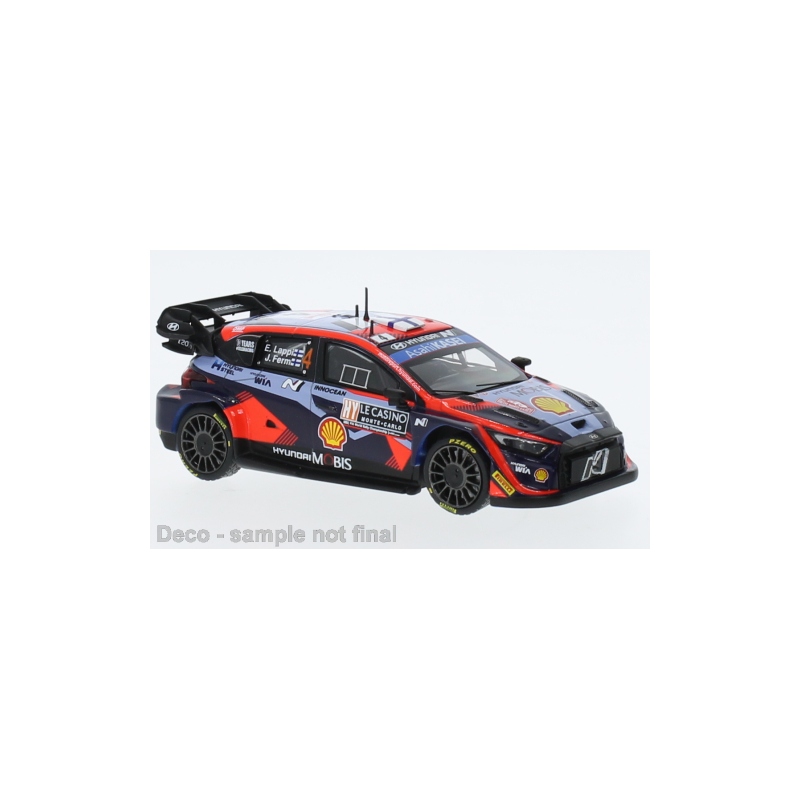 IXO Hyundai i20 N n°4 Lappi Monte Carlo 2023
