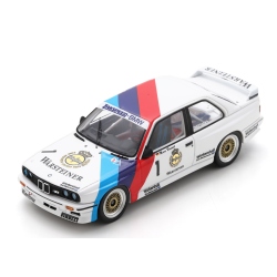 SPARK BMW E30 M3 n°1 Hessel Vainqueur Zolder DTM 1987