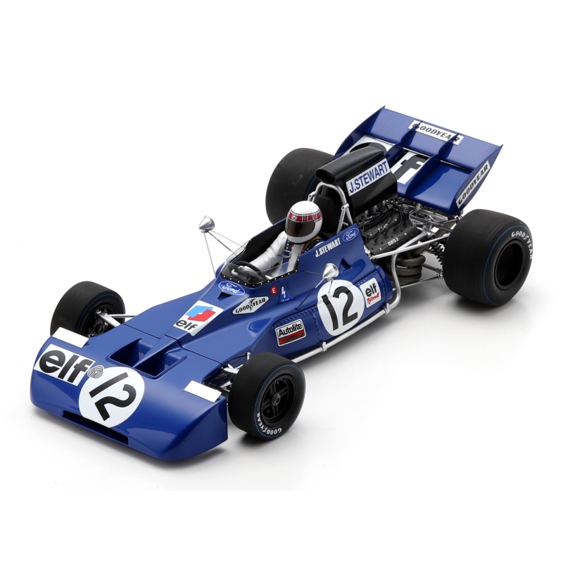 SPARK 1:18 Tyrrell 003 n°12 Stewart Winner Silverstone 1971 (%)
