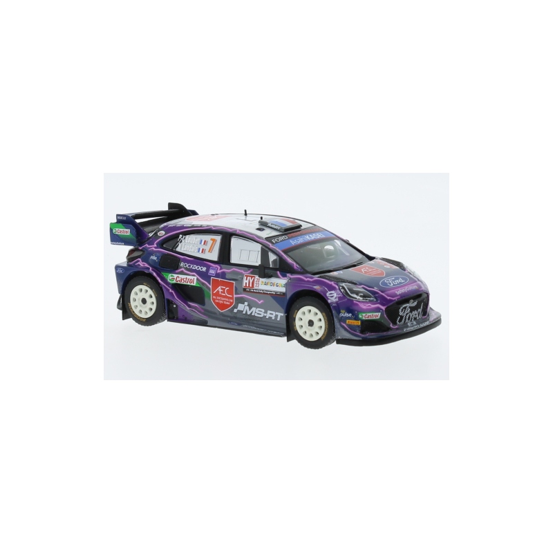 IXO Ford Puma Rally1 n°7 Loubet Sardaigne 2022