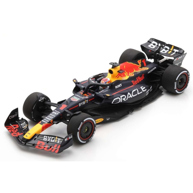 SPARK 1/18 Red Bull RB19 n°1 Verstappen Vainqueur Bahrain 2023