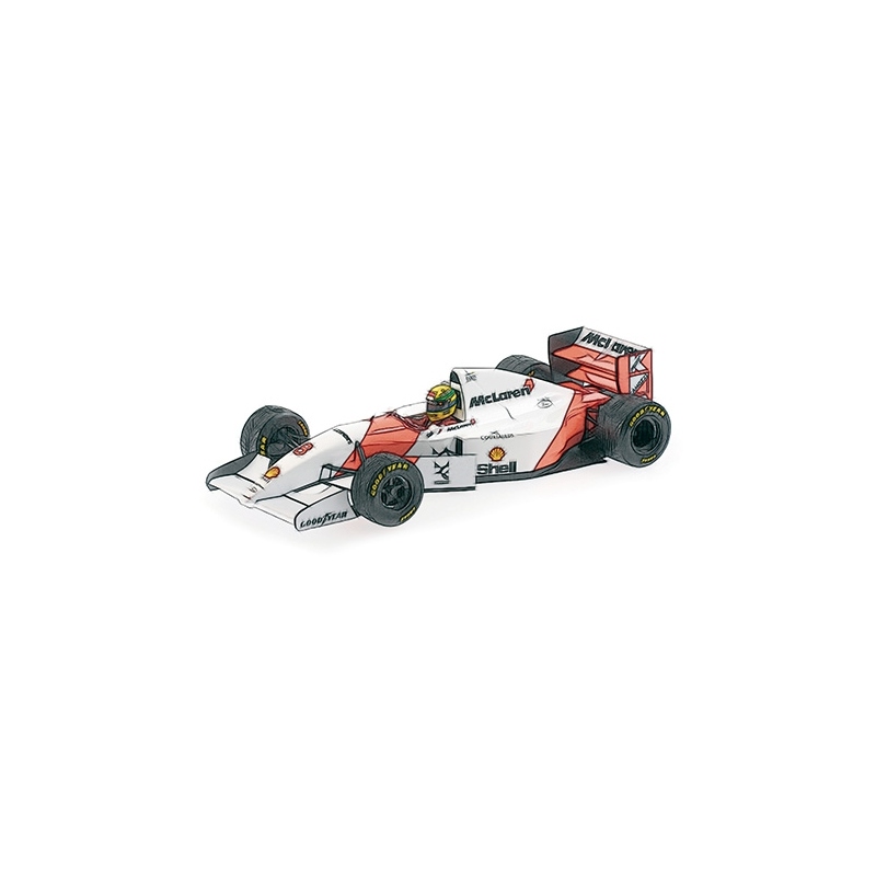 MINICHAMPS 1/18 McLaren Honda MP4/8 Ayrton Senna Vainqueur Donington 1993 (%)