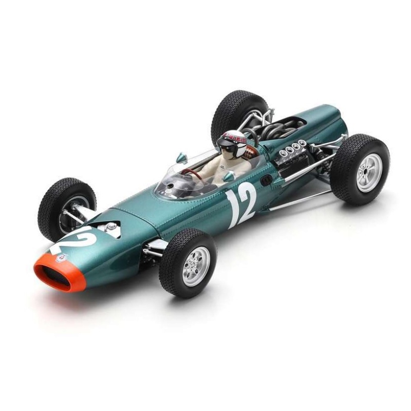 SPARK 1/18 BRM P261 n°12 Stewart Vainqueur Monaco 1966 (%)