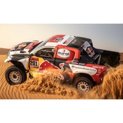 SPARK TOYOTA HILUX n°201 Al-Attiyah Vainqueur Dakar 2022 (%)
