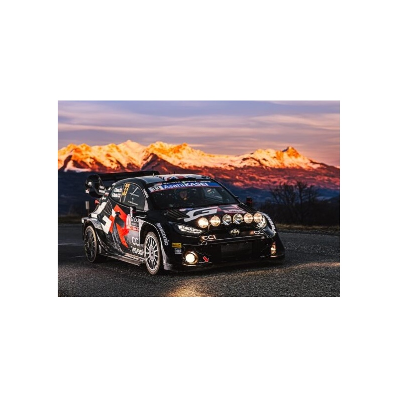 SPARK Toyota GR Yaris n°33 Evans Monte Carlo 2024 (%)