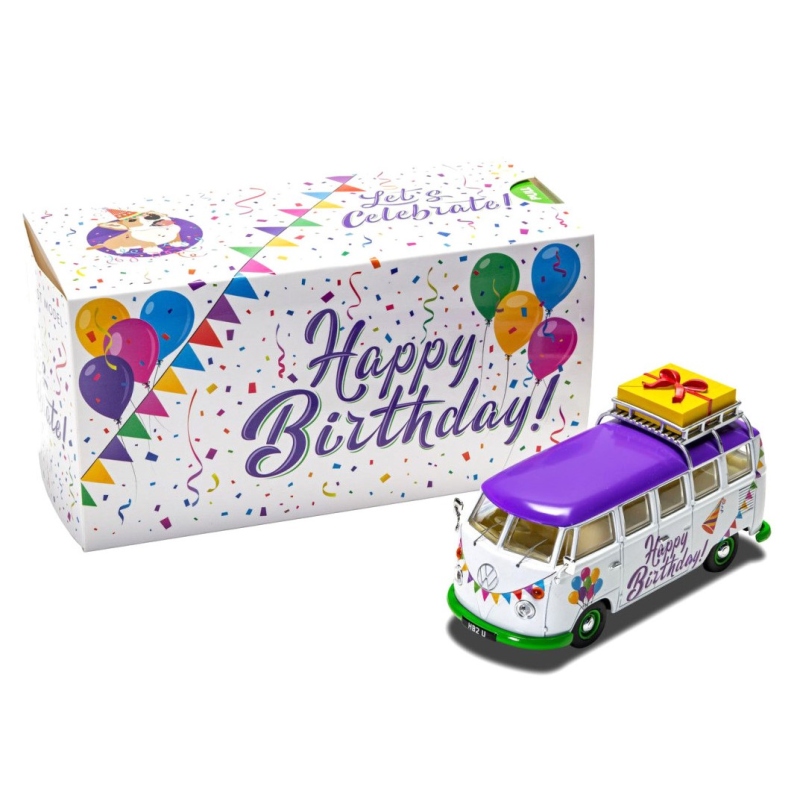 CORGI Volkswagen Campervan - Joyeux anniversaire