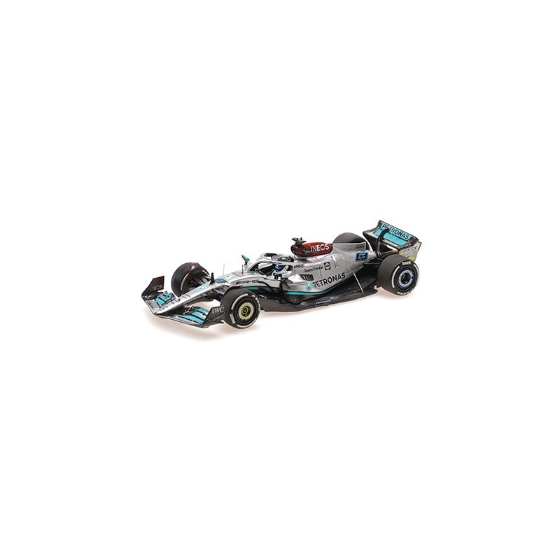 MINICHAMPS Mercedes W13 Russell Silverstone 2022