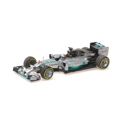 MINICHAMPS Mercedes W05 Hamilton Champion du Monde 2014
