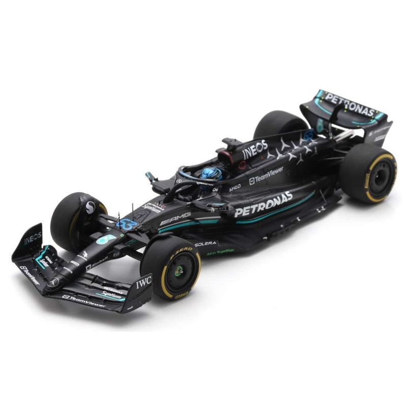 SPARK Mercedes W14 E Russell Silverstone 2023