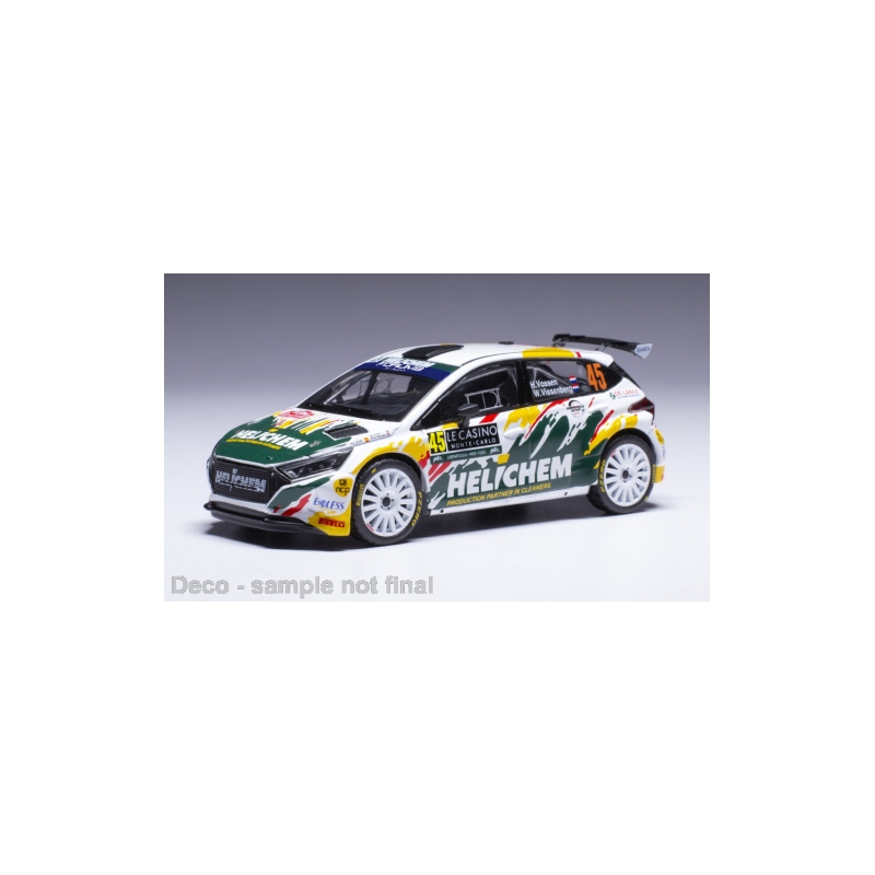 IXO Hyundai i20 N Rally2 n°45 Vossen Monte Carlo 2024 (%)