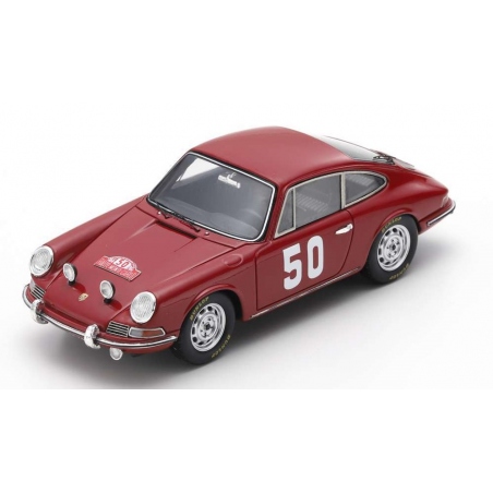 SPARK Porsche 911 n°50 Perrier Monte Carlo 1966