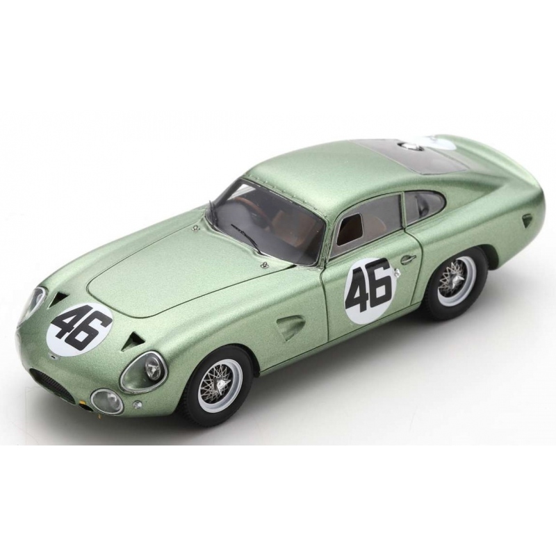 SPARK S3688 Aston Martin DP214 n°46 Salvadori Winner Coppa Inter-Europa Monza 1963