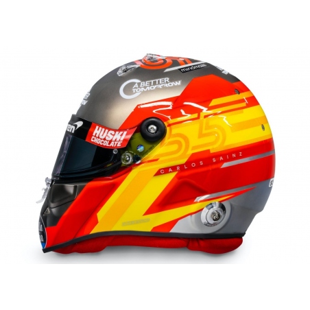 SPARK 5HF043 Casque Carlos Sainz McLaren 2020
