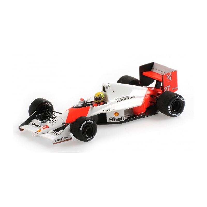 MINICHAMPS 547904127 McLaren MP4/5B Senna Winner Monaco 1990