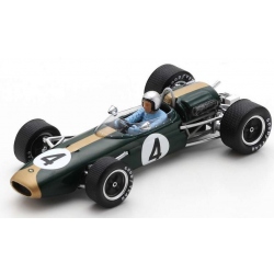SPARK S7434 Brabham BT11A n°4 Brabham Winner Tasman Series Australian GP 1965