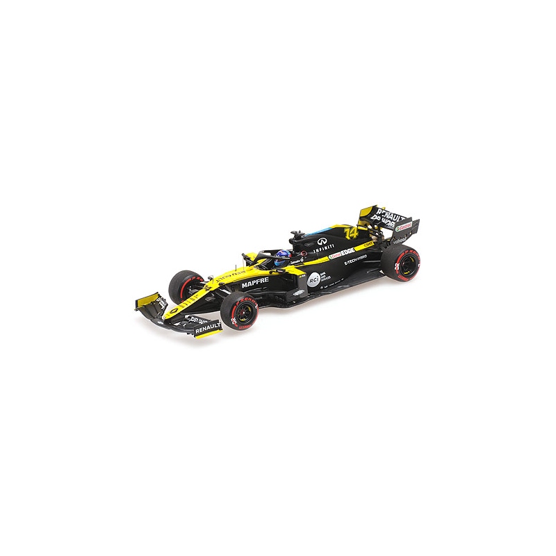 MINICHAMPS Renault R.S.20 Alonso Barcelona Test 2020