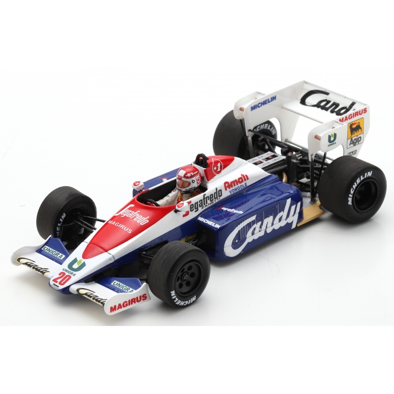 SPARK S2782 Toleman TG184 n°20 Martini Practice Monza 1984