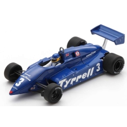 SPARK S7283 Tyrrell 011 n°3 Alboreto Hockenheim 1982