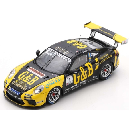 SPARK S8498 Porsche 911 GT3 Cup n°1 Sundahl Carrera Cup Scandinavia Champion 2020