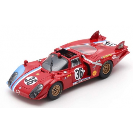 SPARK Alfa Romeo T33/2 n°36 Le Mans 1969