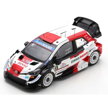 SPARK Toyota Yaris WRC n°1 Ogier Winner Croatie 2021